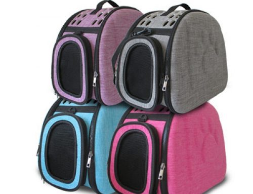 Eco-friendly oxford fabric foldable pet carrier for sale