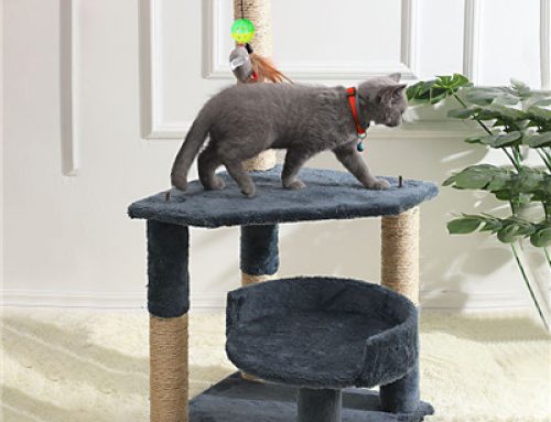 Wholesale black cat cage tower cat hanging tree