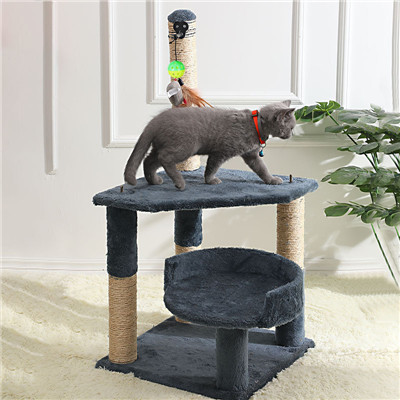 Wholesale black cat cage tower cat hanging tree